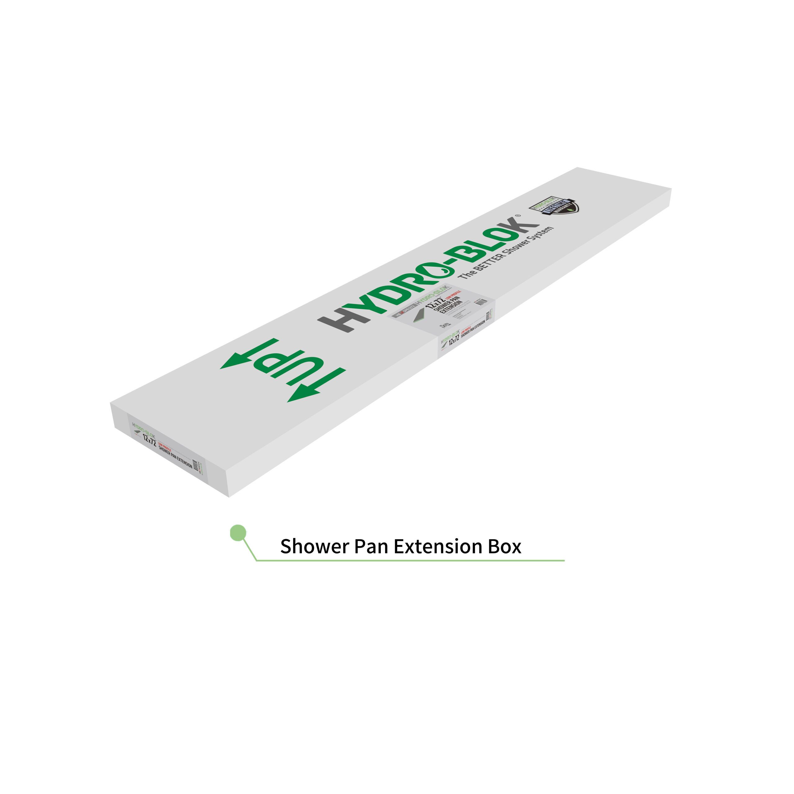 1272InchesLowProfileShowerPanExtensionBox 1272InchesLowProfileShowerPanExtensionBox