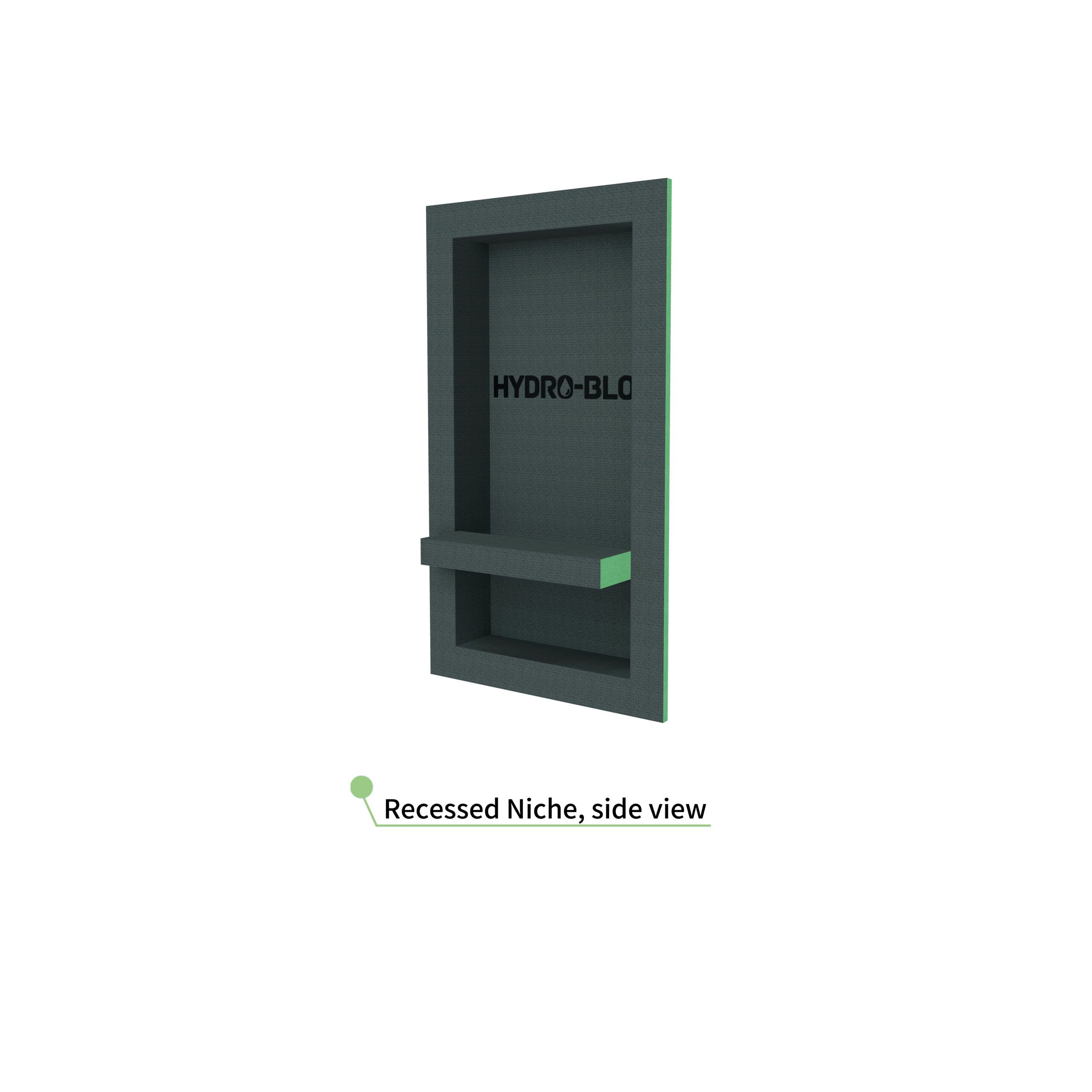 1628InchesRecessedNicheSideView 1628InchesRecessedNicheSideView