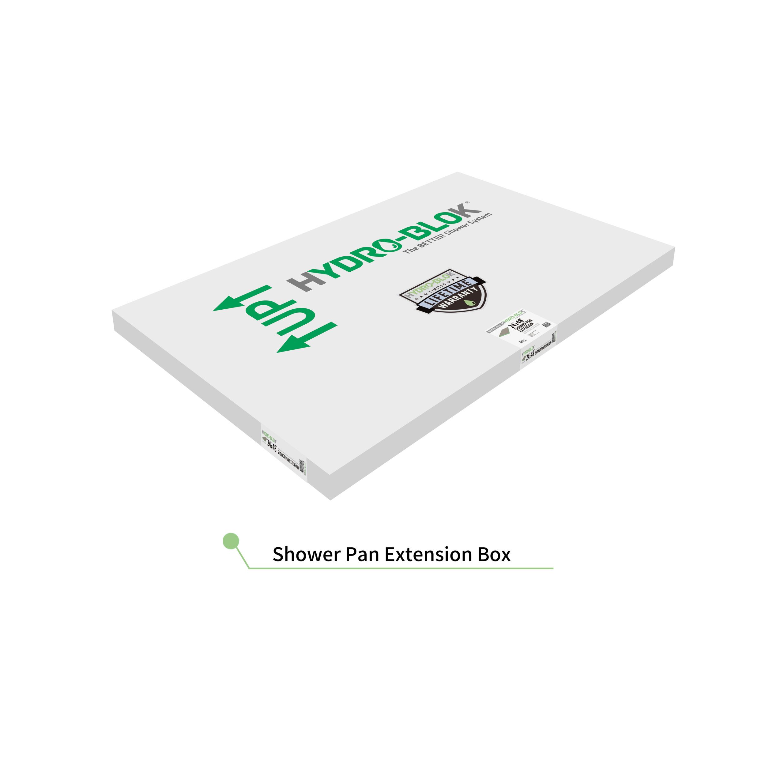 2448InchesLowProfileShowerPanExtensionBox 2448InchesLowProfileShowerPanExtensionBox