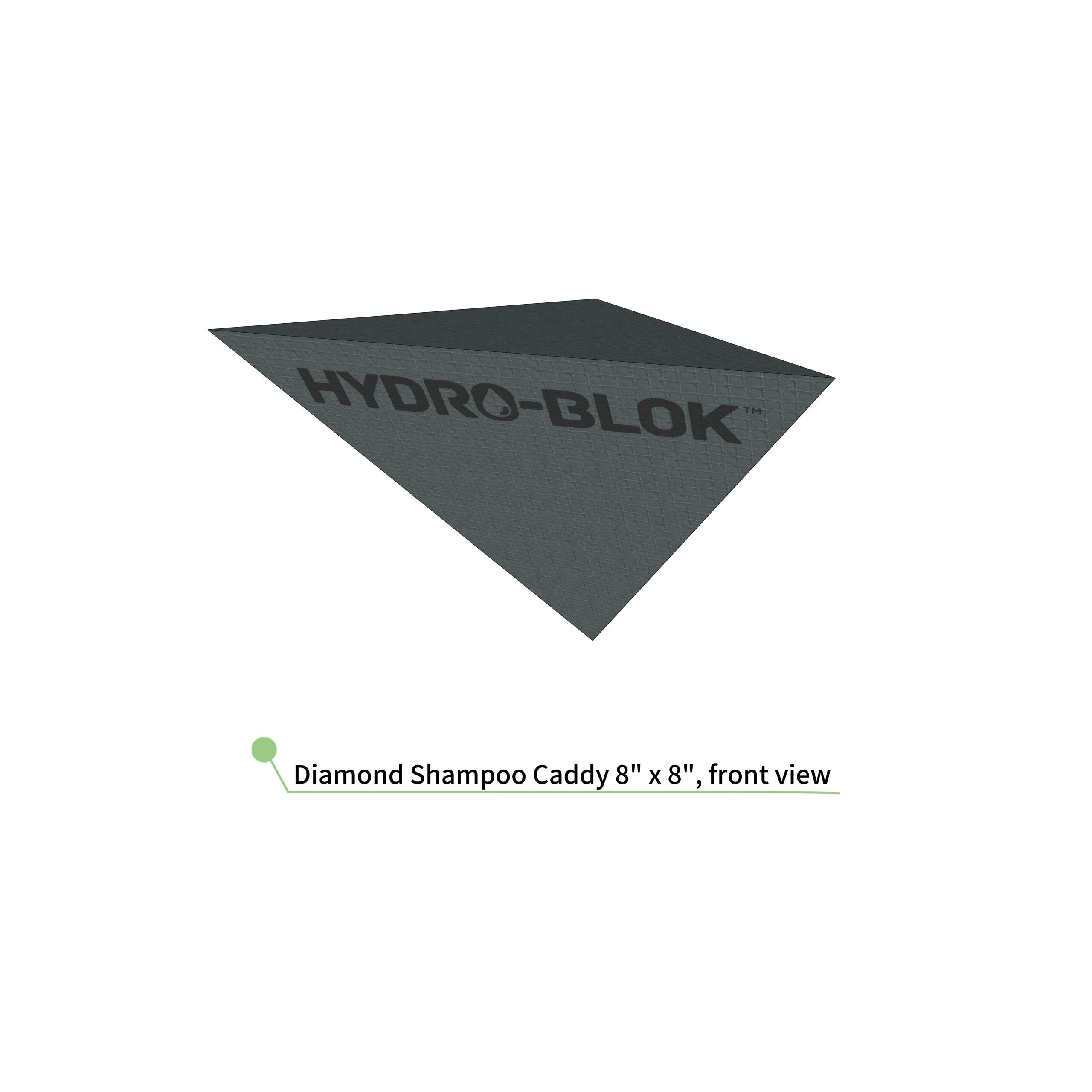 8x8DiamondShampooCaddyFrontView 8x8DiamondShampooCaddyFrontView