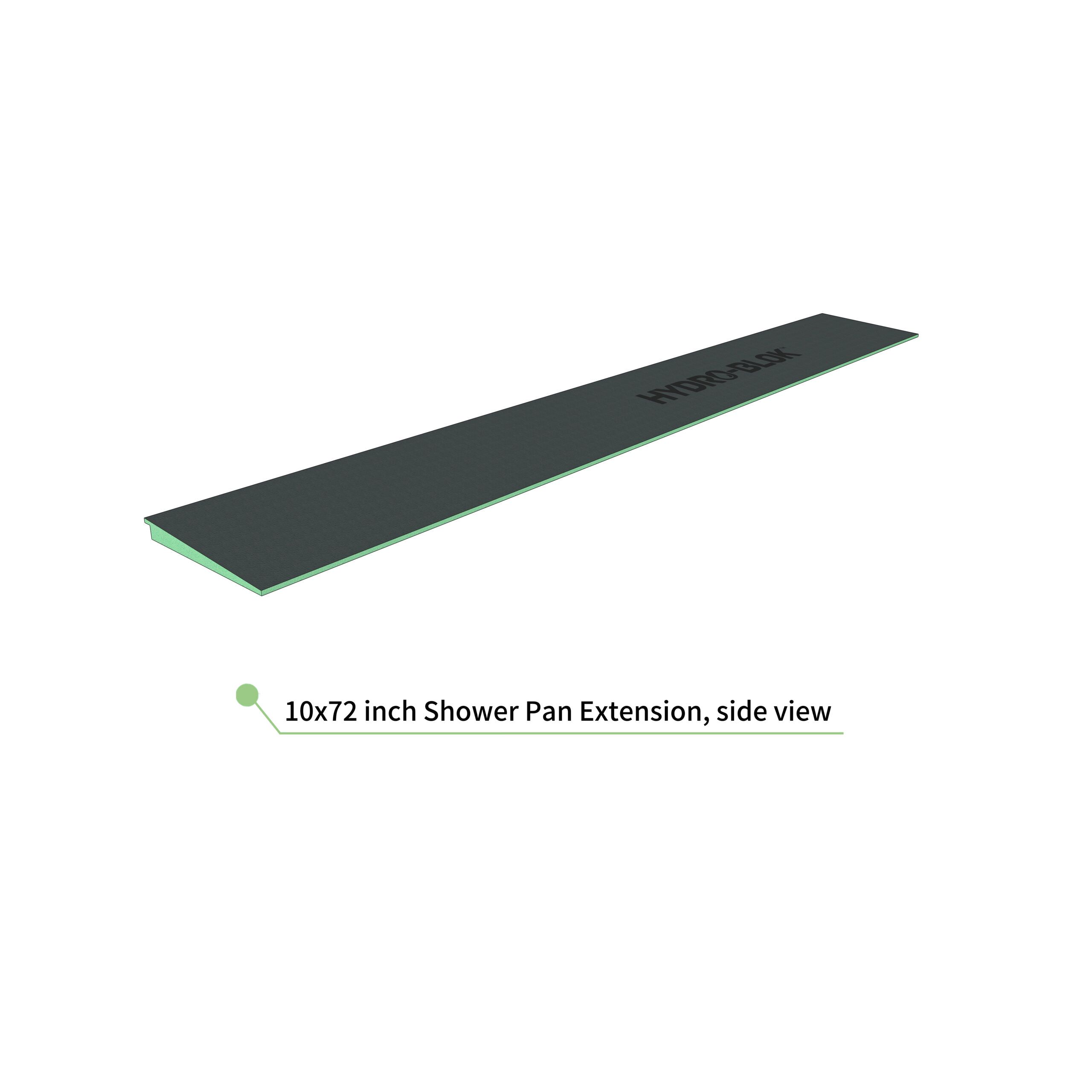 1072IncheLowProfileShowerRampsSideView 1072IncheLowProfileShowerRampsSideView